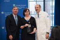 Harriet Lloyd with Lee Goldman, MD, and George Cioffi, MD